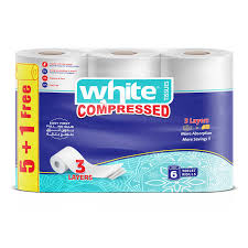 وايت تواليت 6 بكره مضغوط