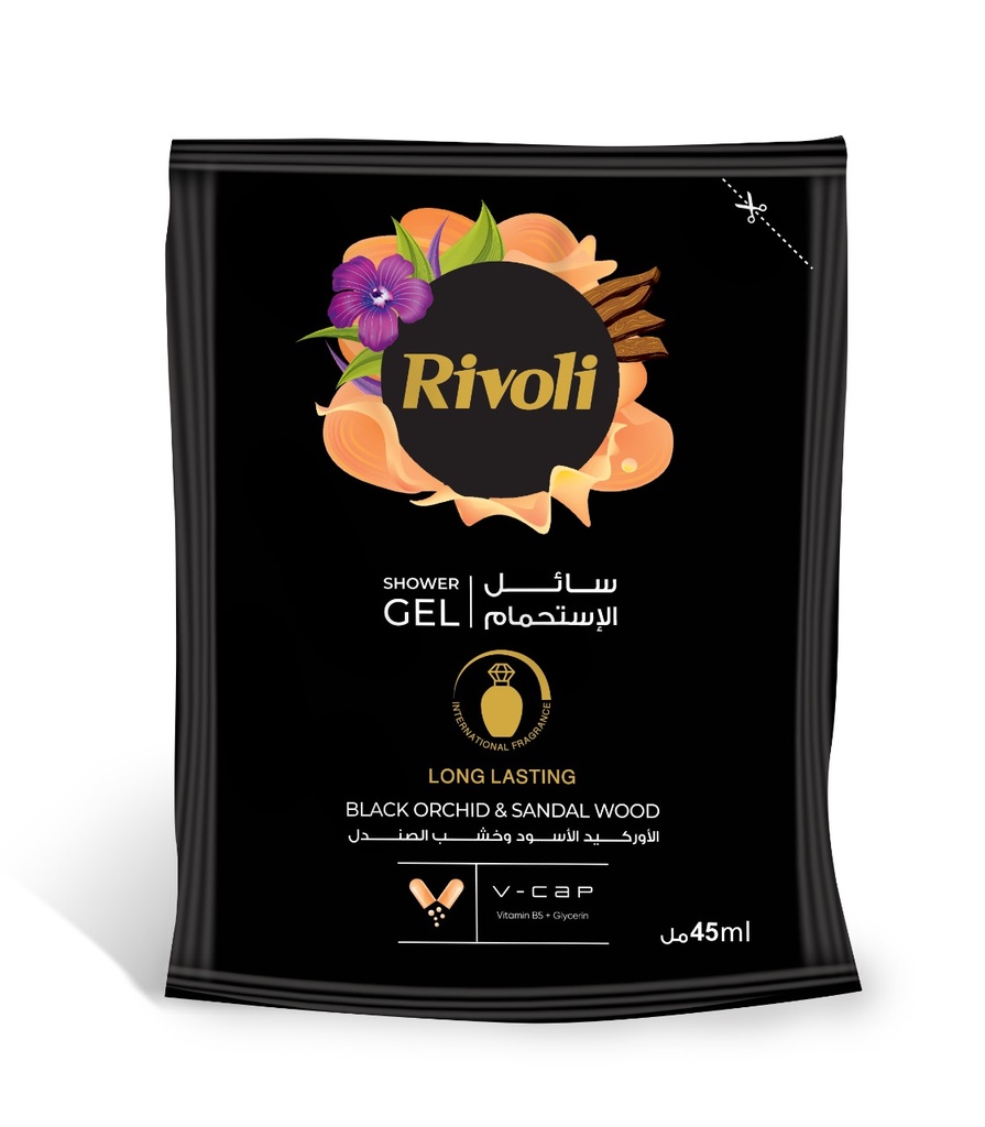 ريفولى شاور جل 45جرام اسود