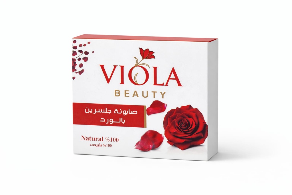 فوالا صابون جلسرين ورد 100 جرام 