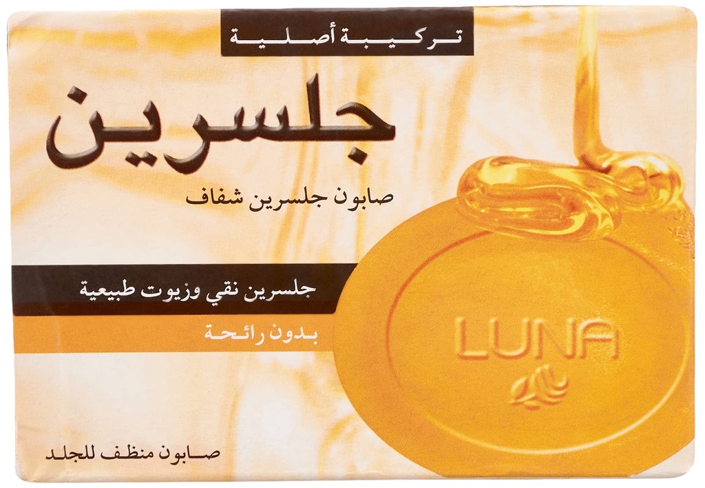 لونا صابون جلسرين 75جم 