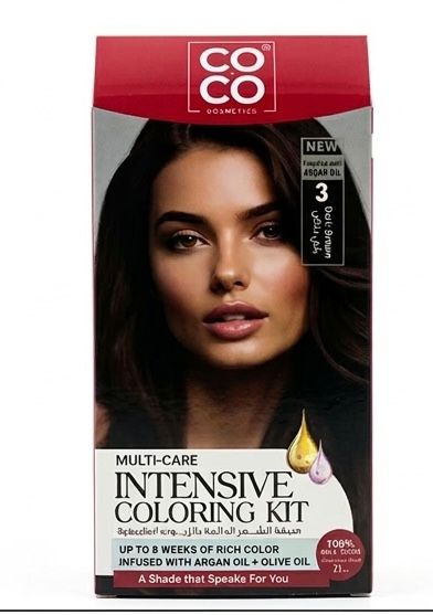 كوكو صبغه 3 دارك برون