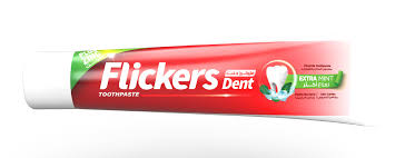 فليكرز دنت معجون اسنان احمر 75جرام
