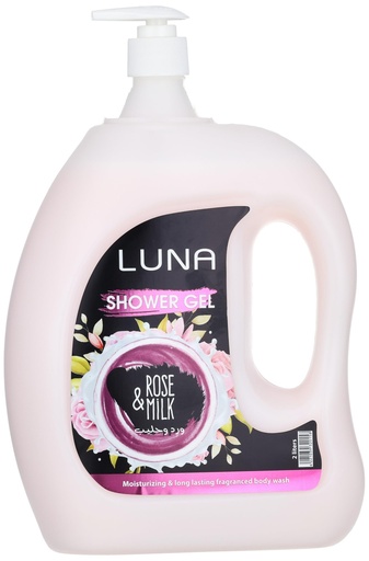 لونا شاور ورد وحليب 2لتر